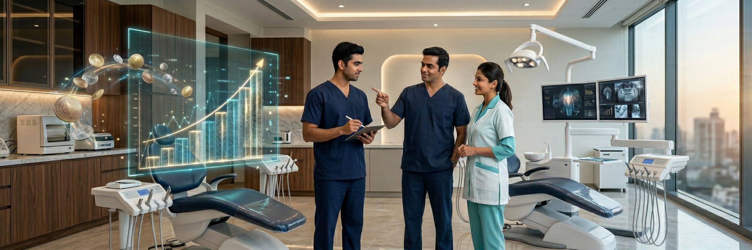 Which Company Provides Financing Options for Dental Clinic Setup?